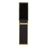 Tom Ford Lip Color Satin Matte #90 Fete, a vibrant, hydrating lipstick with a satin matte finish for bold, luxurious lips.