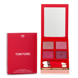 Tom Ford Cherries Eye Color Quad in #01 Electric Cherry, featuring four vibrant eyeshadow shades for versatile eye looks.