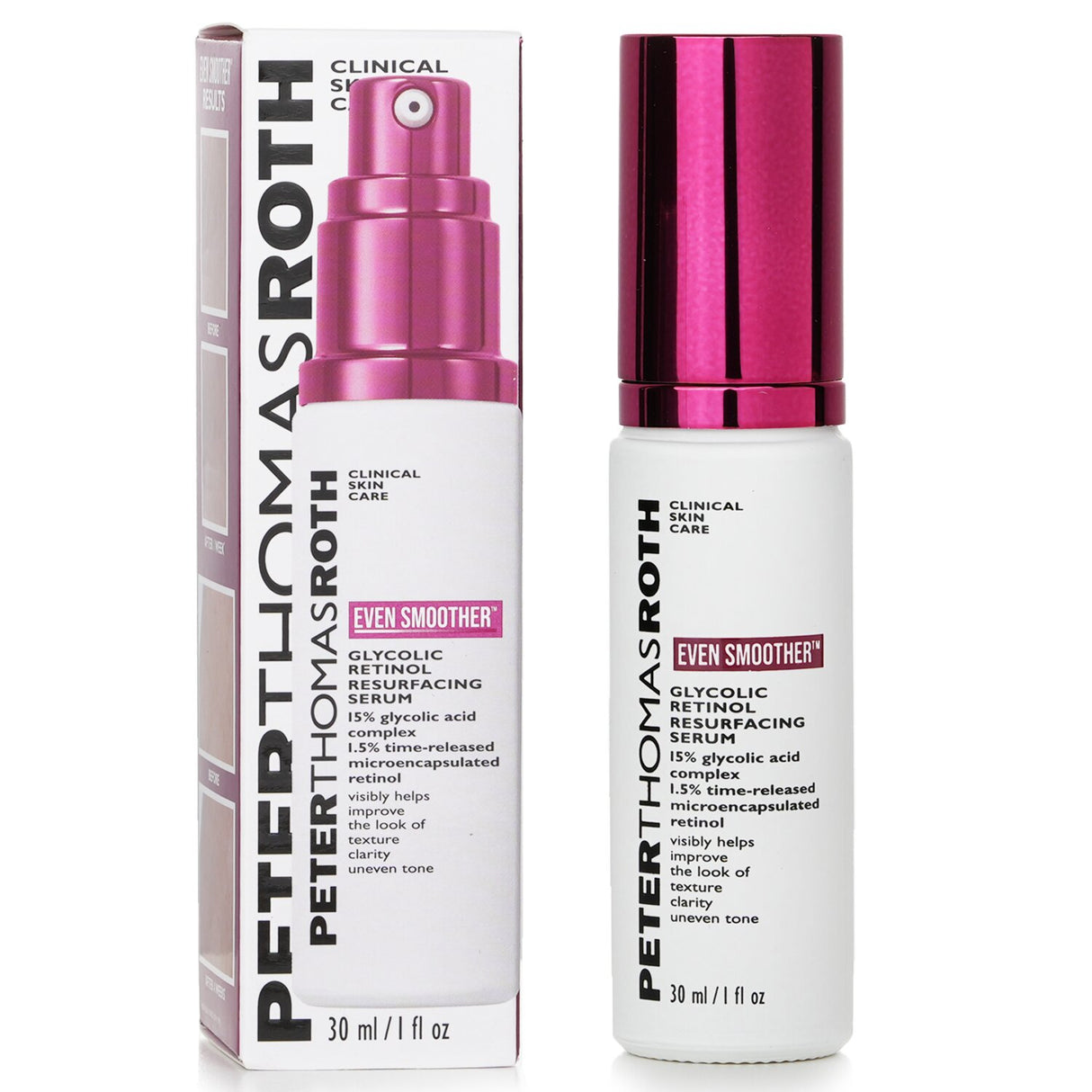 Peter Thomas Roth - Even Smoother Glycolic Retinol Resurfacing Serum  - 30ml/ 1o