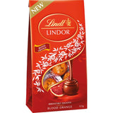 Lindt Lindor Chocolate Sharepack Blood Orange - Bag 123g