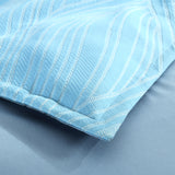 Renee Taylor Oscillate Jacquard Quilt cover set King Sky