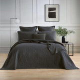 Renee Taylor Asher Jacquard Coverlet Set Queen/King Grey