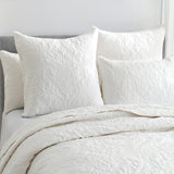 Renee Taylor Berlin Jacquard European Pillowcase Stone