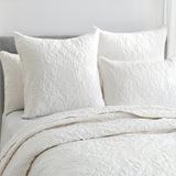 Renee Taylor Berlin Jacquard Coverlet Set Super King Stone
