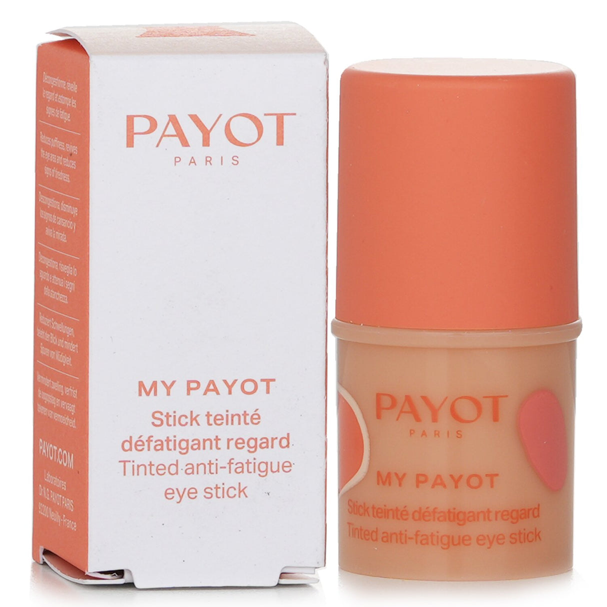 Payot My Payot Tinted Anti-Fatigue Eye Stick - 3-in-1 treatment that conceals dark circles and brightens tired eyes while nourishing.