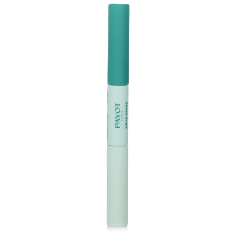 Dual-action purifying and concealing pen, enriched with natural ingredients to eliminate pimples and disguise imperfections.