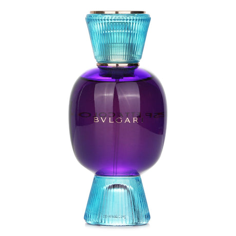 Bvlgari Allegra Spettacolore Eau De Parfum Spray in a vibrant floral bottle, offering a joyful and sophisticated scent experience.