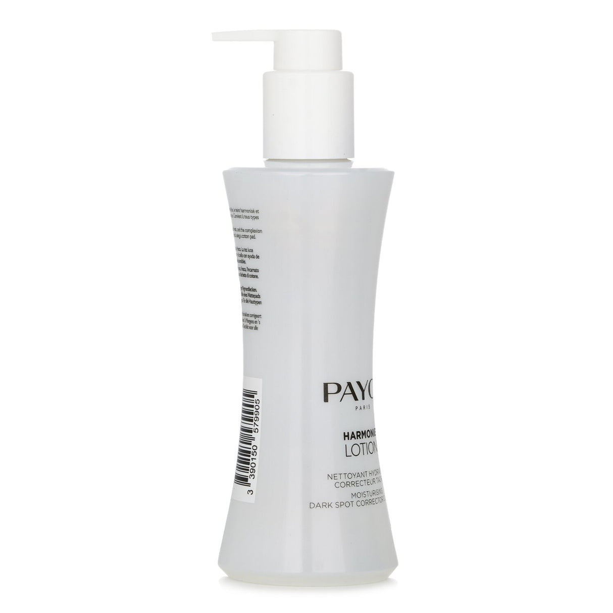 Payot Harmonie Lotion is a 3-in-1 cleanser that hydrates, removes makeup, and brightens skin while correcting dark spots.