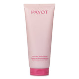 Luxurious Payot shower balm transforms into a rich foam, nourishing skin with a soft, subtle fragrance. Perfect for daily pampering.