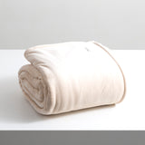 Renee Taylor Plush 380 GSM Ultra Soft Velvet Blanket Super King Stone