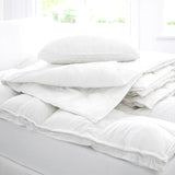 Supreme Four Seasons  80% White Duck Down & Feather Quilt Super King