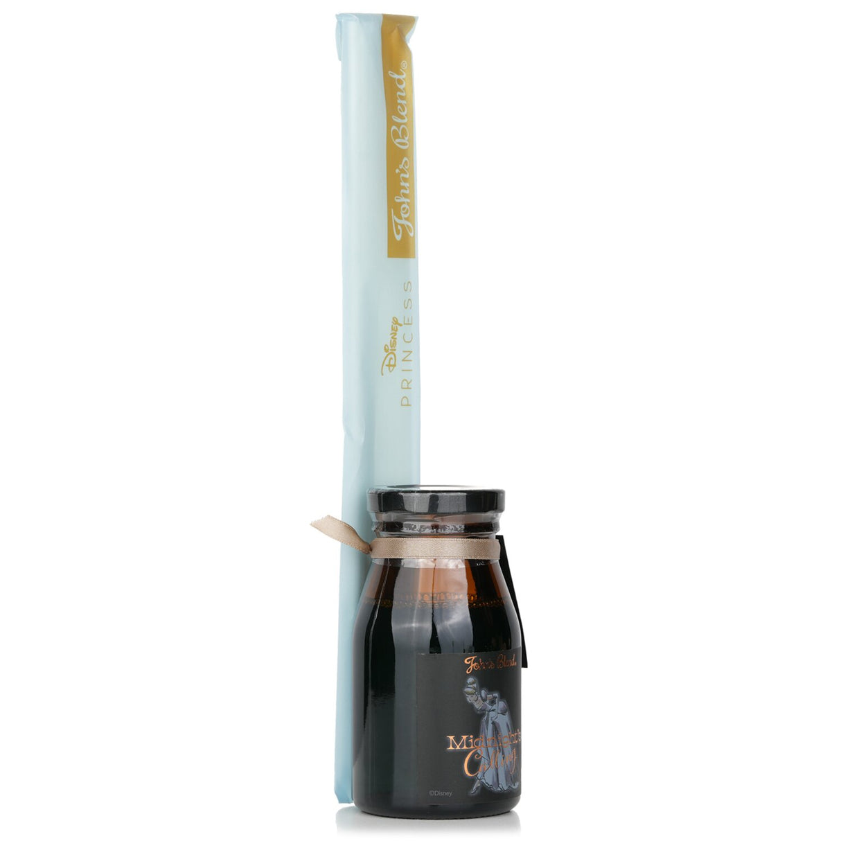 Color-changing Disney Princess reed diffuser inspired by Cinderella, 140ml, emits enchanting midnight aroma for magical ambiance.