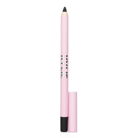 Kylie By Kylie Jenner Kyliner Gel Eyeliner Pencil in #001 Black Matte, perfect for precise, long-lasting eyeliner looks.