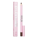 Kylie By Kylie Jenner Kyliner Gel Eyeliner Pencil in #010 Brown Shimmer, offering vegan formula for rich, long-lasting eyeliner.