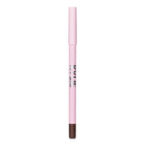 Kylie By Kylie Jenner Kyliner Gel Eyeliner Pencil in #010 Brown Shimmer, creamy formula for smooth, long-lasting application.