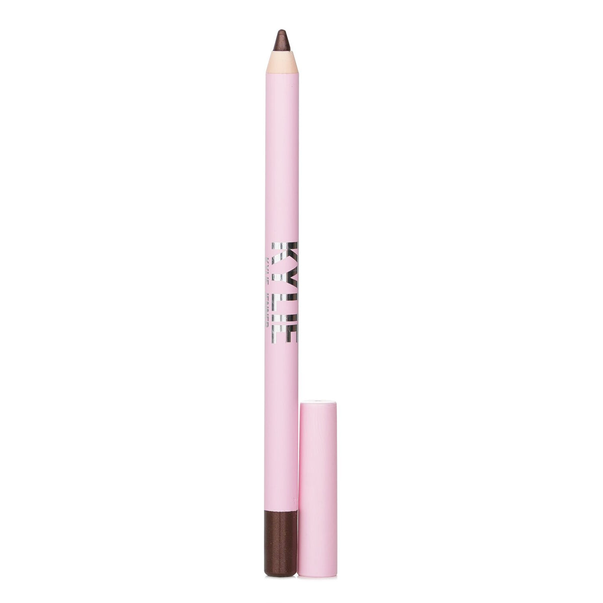 Kylie By Kylie Jenner Kyliner Gel Eyeliner Pencil in #010 Brown Shimmer, offering smooth application and 12-hour wear.