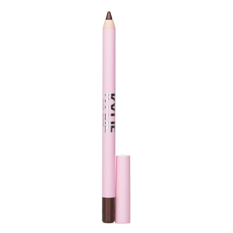 Kylie By Kylie Jenner Kyliner Gel Eyeliner Pencil in #010 Brown Shimmer, offering smooth application and 12-hour wear.