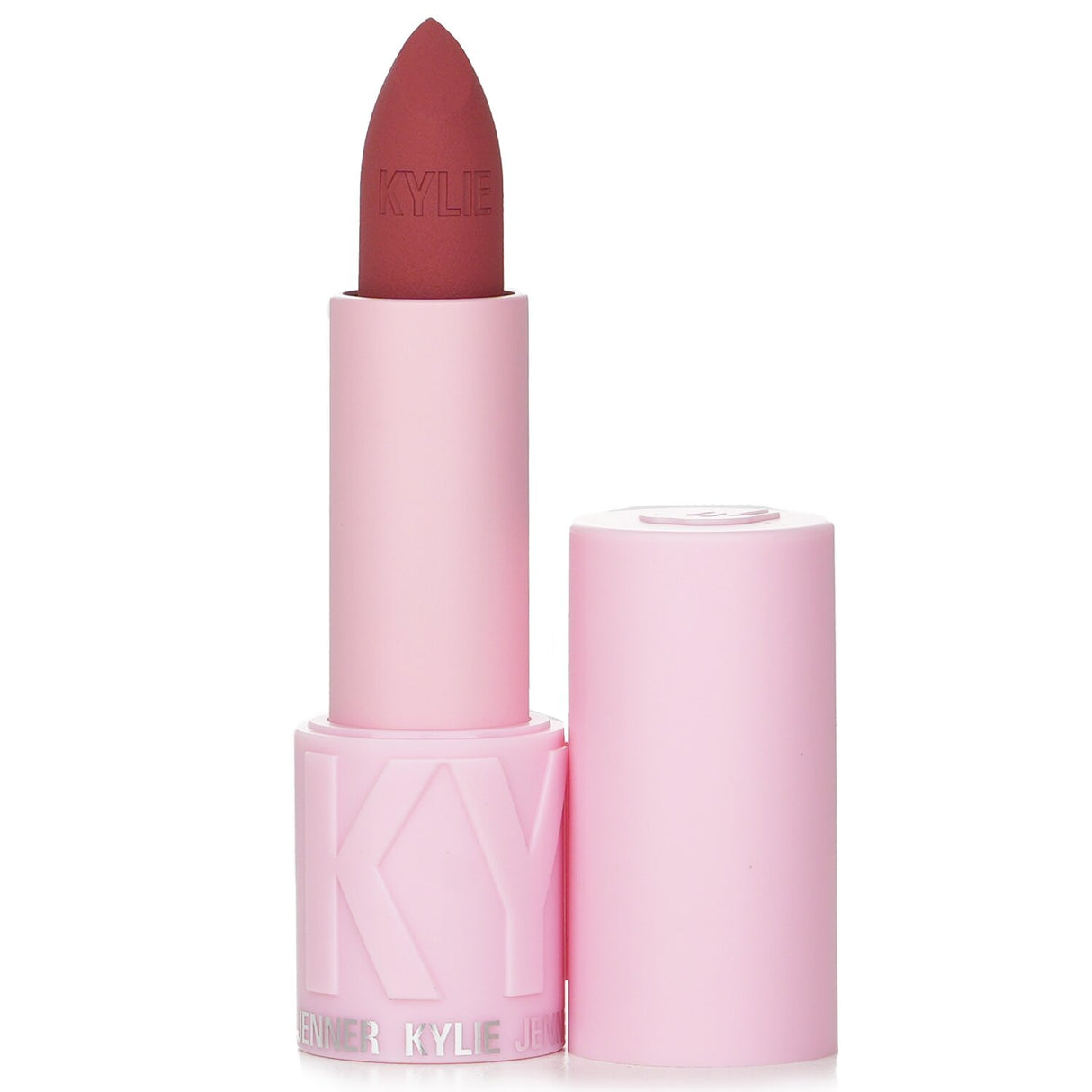 Matte lipstick in #328 Here For It offers vibrant, weightless color with hydrating formula for a long-lasting soft-matte finish.