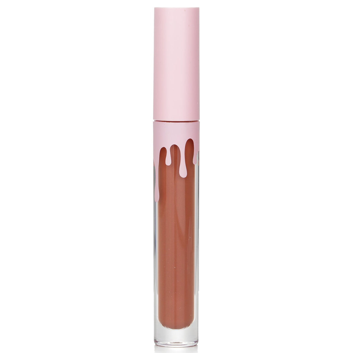 Kylie Jenner's Matte Liquid Lipstick #703 Dolce K in 3ml offers rich color, long-lasting wear, and a comfortable matte finish.