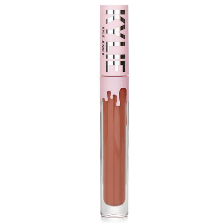 Matte Liquid Lipstick #703 Dolce K by Kylie Jenner, offering long-lasting color, lightweight comfort, and a sweet vanilla scent.