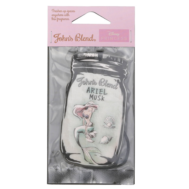Disney Princess air freshener featuring Ariel Musk scent, perfect for refreshing any space with an oceanic breeze.