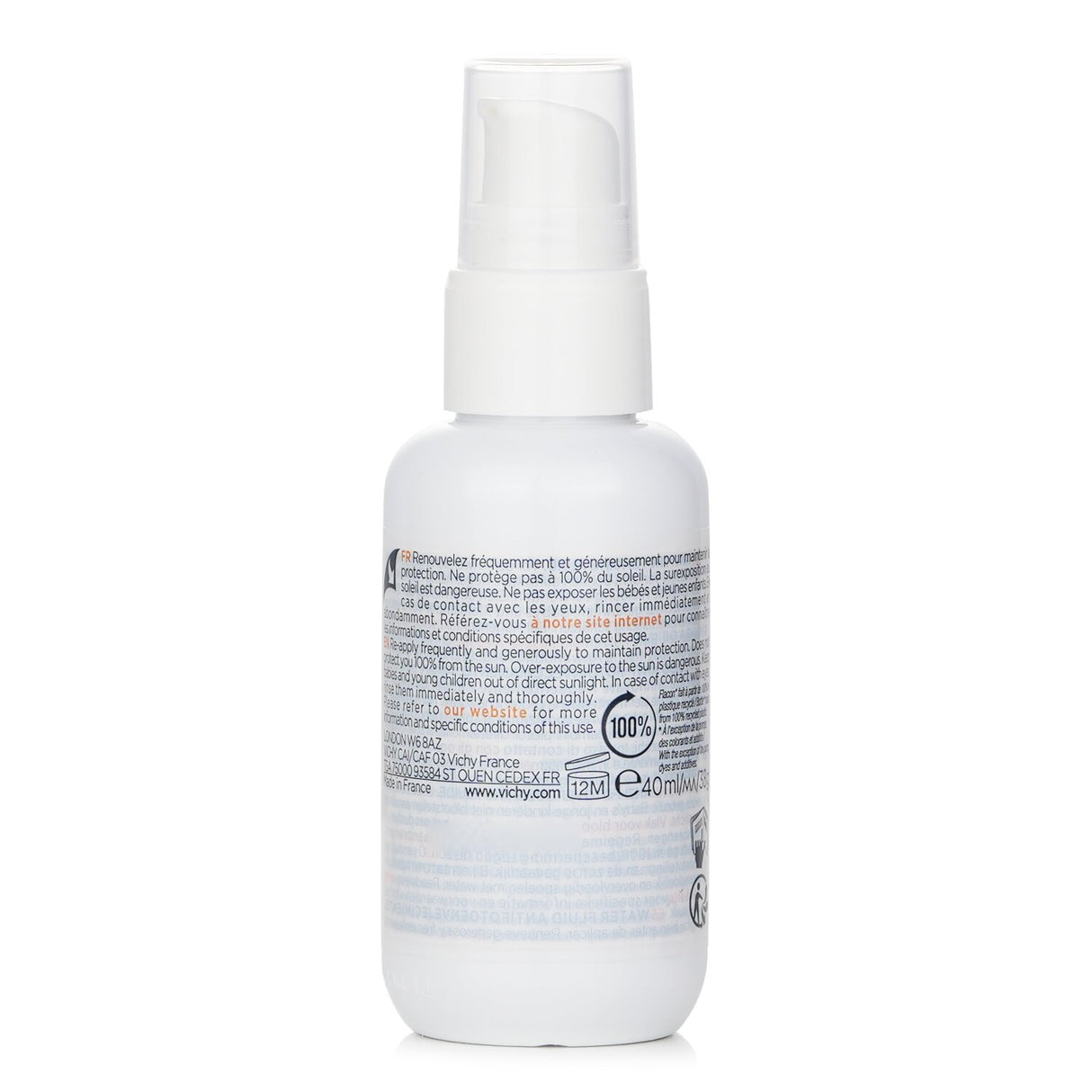 Vichy Capital Soleil UV Age Daily Anti Photo Ageing Water Fluid SPF 50 (For All