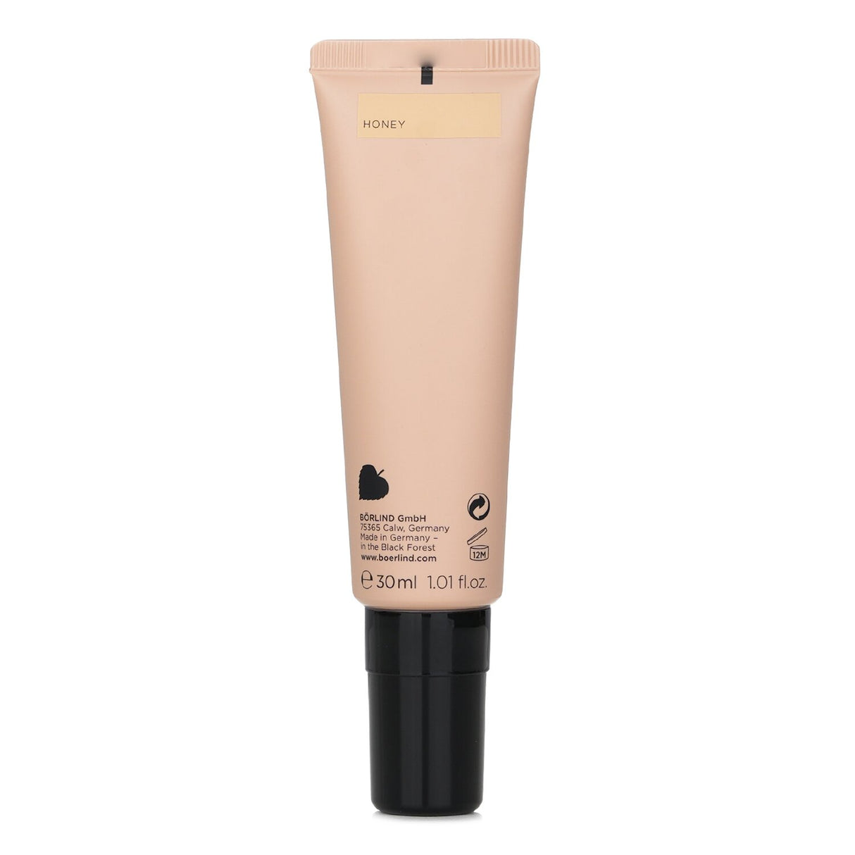 Moisturizing foundation in Honey shade, offering a matte finish and nourishing skin for a flawless complexion.