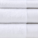 Cloud Linen Retreat Cotton Tencel Antimicrobial 6 Piece Towel Set White