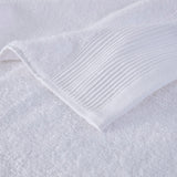 Cloud Linen Retreat Cotton Tencel Antimicrobial 6 Piece Towel Set White