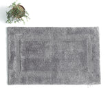 Renee Taylor Soho Cotton Reversible Bath Mat 50 x 80cms Nickel