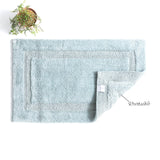 Renee Taylor Soho Cotton Reversible Bath Mat 50 x 80cms Silver