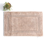 Renee Taylor Soho Cotton Reversible Bath Mat 50 x 80cms Mocha