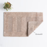 Renee Taylor Retreat Cotton Reversible Bath Mat 50 x 80cms Mocha