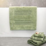 Renee Taylor Retreat Cotton Reversible Bath Mat 50 x 80cms Khaki