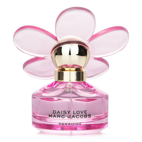 Marc Jacobs Daisy Love Paradise Eau De Toilette Spray 50ml, featuring floral notes of raspberry and daisies for a joyful scent.