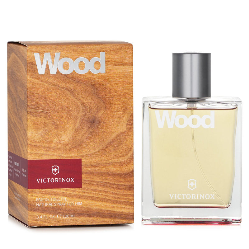 Victorinox - Swiss Made Wood Eau De Toilette Spray For Him  - 100ml/3.4oz