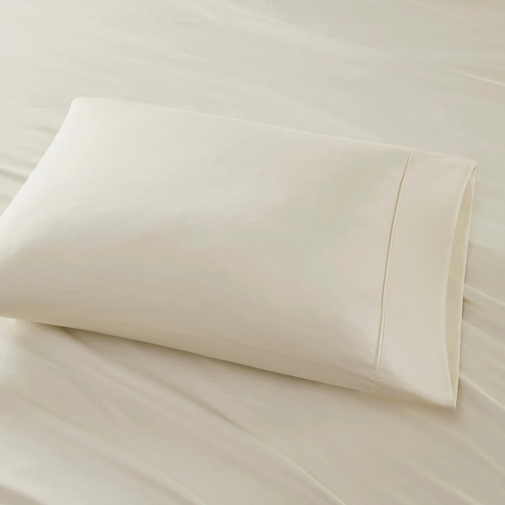 Park Avenue 600 TC Egyptian Cotton Sateen Sheet Set Deep Queen Oatmeal