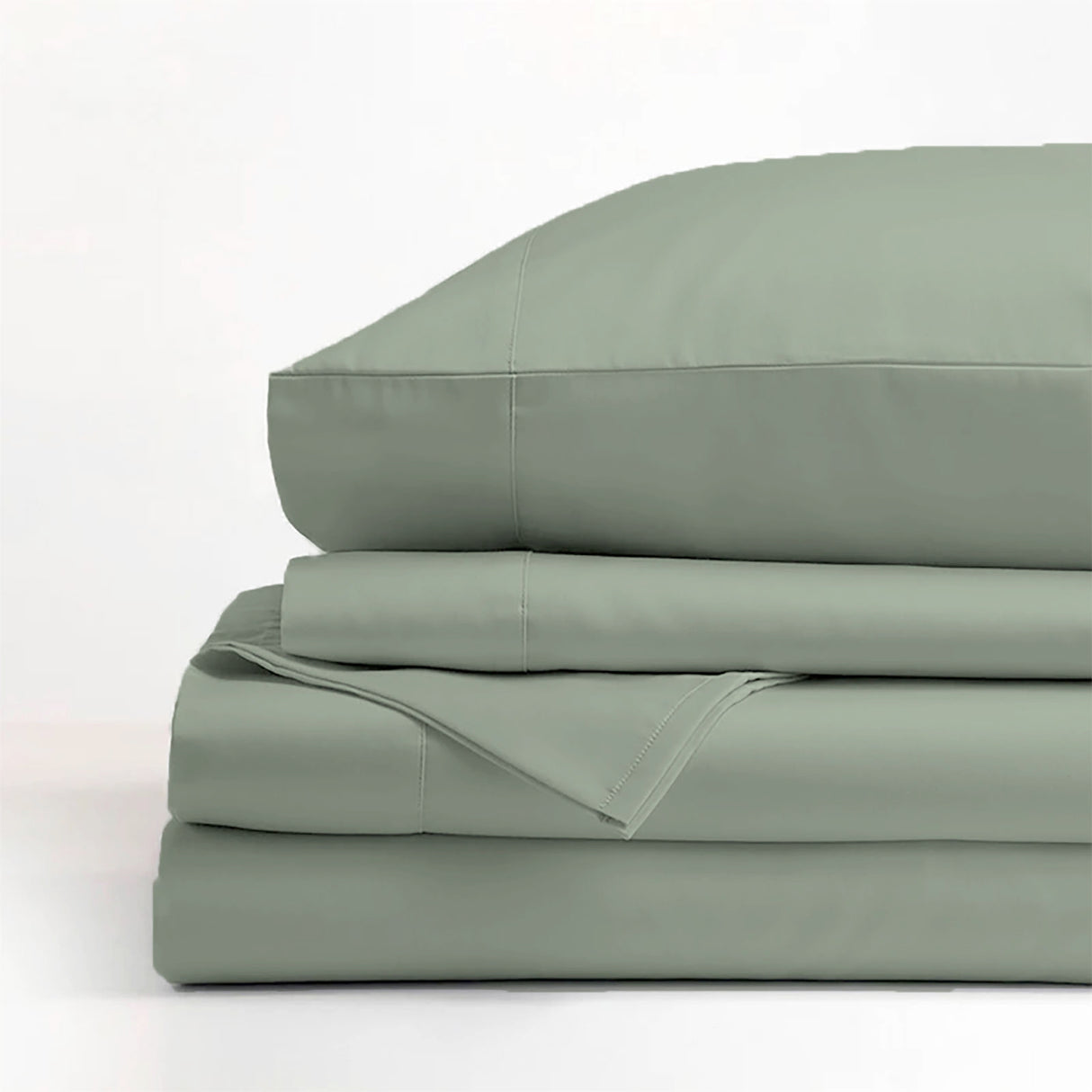 Ddecor Home 1500 Thread count Premium Cotton Blend Sheet Set King Sage