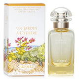 Hermes Un Jardin A Cythere Eau De Toilette in a 50ml bottle, featuring refreshing citrus, floral, and herbal notes.