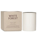 Bjork & Berries White Forest Scented Candle, 240g, evokes the serene essence of Nordic forests with fresh pine and floral notes.