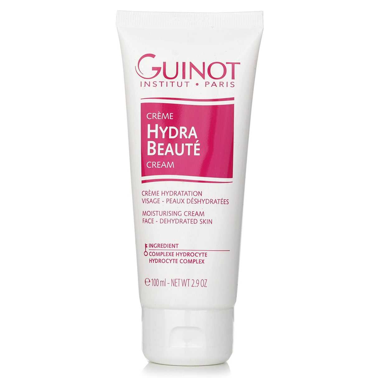 Moisturising cream for dehydrated skin with Hydrocyte Complex, Shea Butter, and Vitamin E for hydration and radiance.