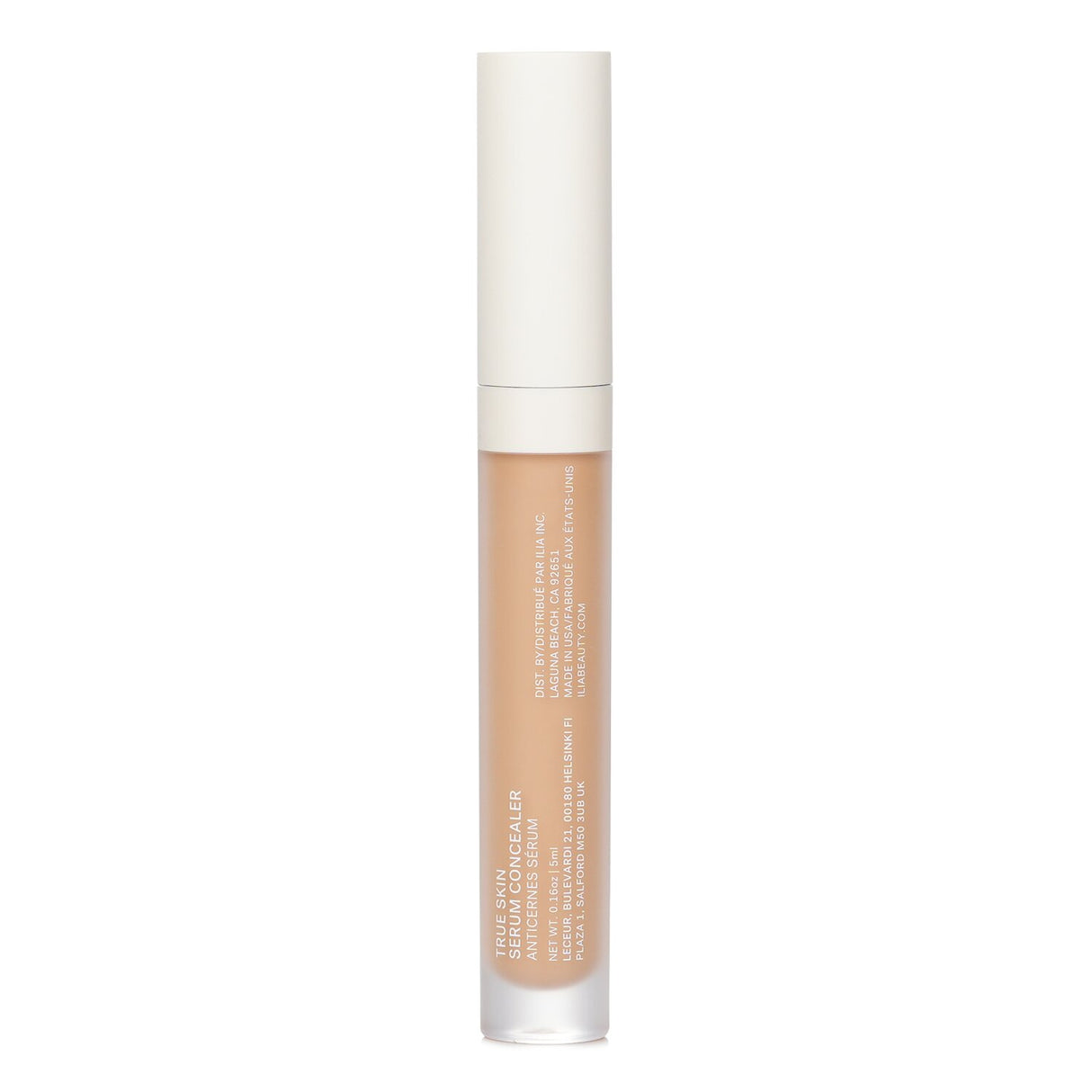 ILIA True Skin Serum Concealer #SC1.5 Suma, a lightweight, creamy formula that provides medium coverage and brightens skin.