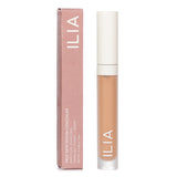 ILIA True Skin Serum Concealer # SC2.5 Lotus, a lightweight, vegan formula for flawless coverage and skin protection.