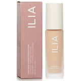 ILIA True Skin Serum Foundation in #SF.25 Mindoro, a vegan, hydrating formula for a natural, luminous finish.