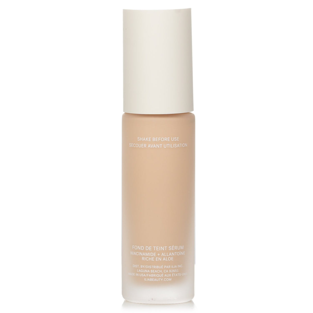 ILIA True Skin Serum Foundation in #SF.25 Mindoro, a hydrating, vegan serum foundation for a natural, luminous finish.