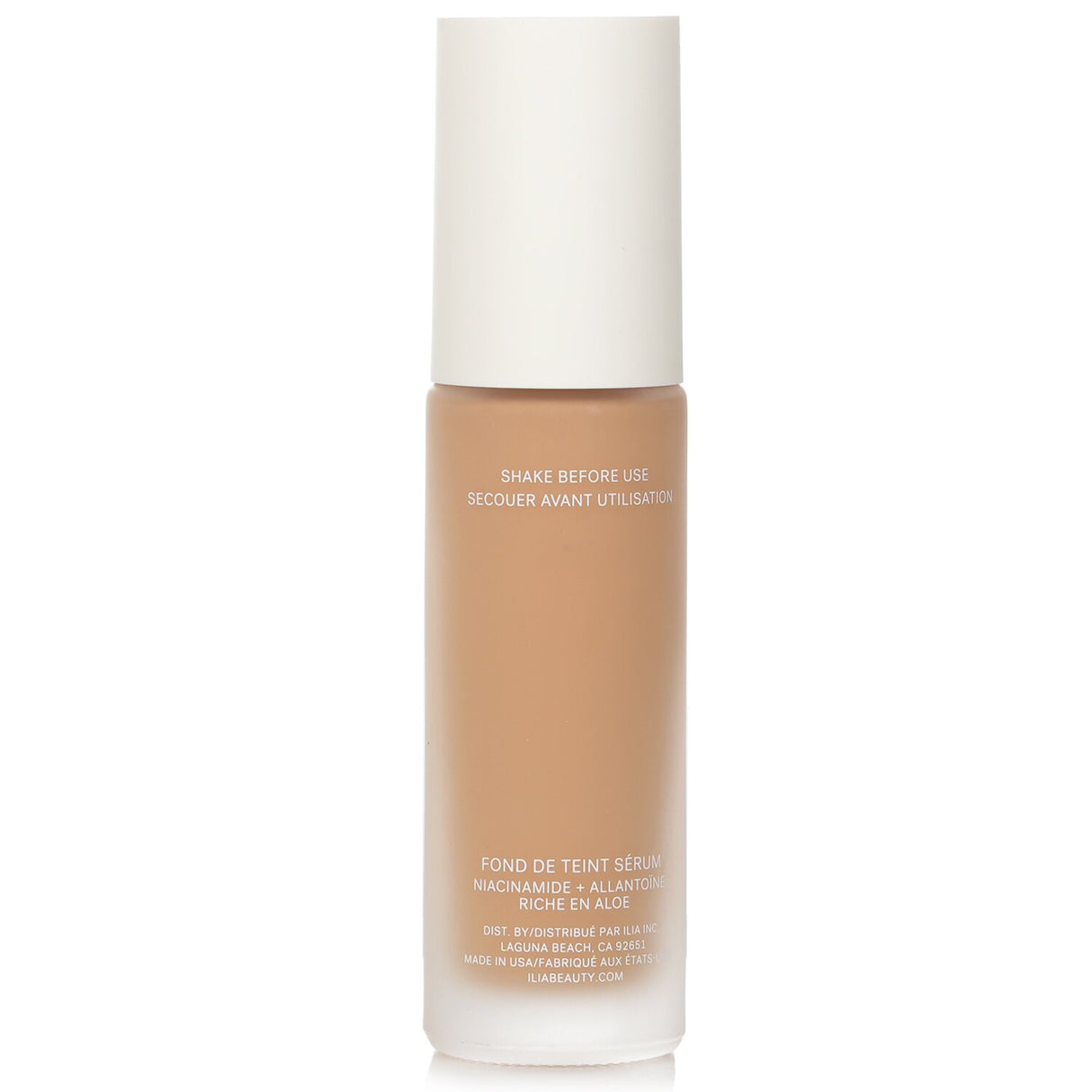 ILIA True Skin Serum Foundation #SF3.5 Corsica, a vegan, lightweight foundation blending skincare and makeup for a radiant look.