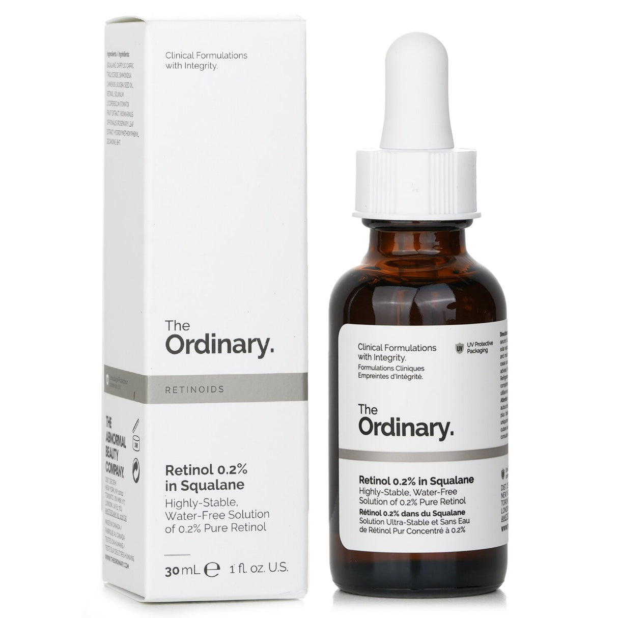 The Ordinary - Retinol 0.2% in Squalane  - 30ml/1oz