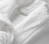 Renee Taylor Chalet Quick Dry Terry Cotton Bath Robes Large/ Xtra Large White