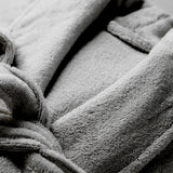 Renee Taylor Chalet Quick Dry Terry Cotton Bath Robes Large/ Xtra Large Fossil