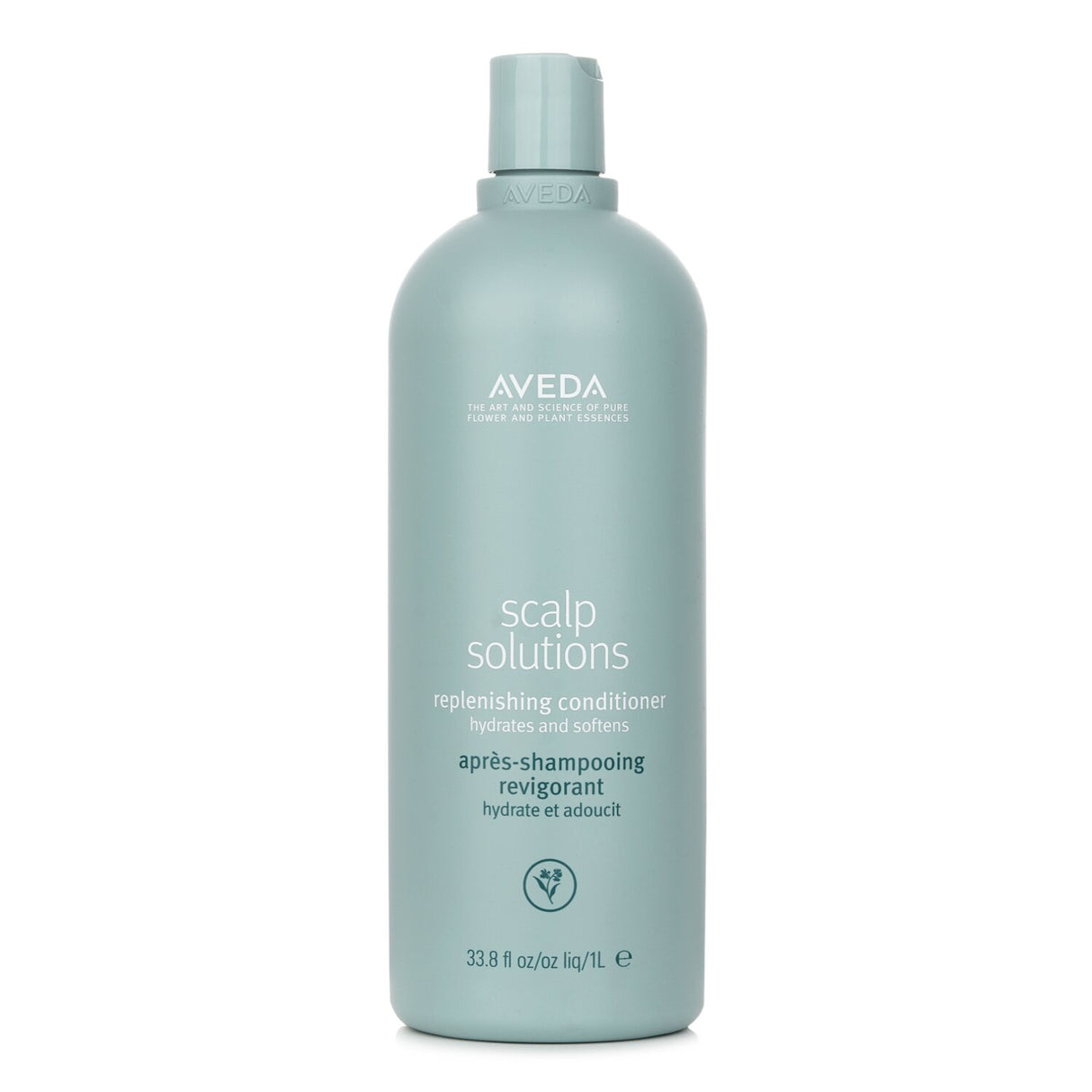 Aveda Scalp Solutions Replenishing Conditioner, 1000ml, revitalizes hair and scalp with natural oils, suitable for all hair types.